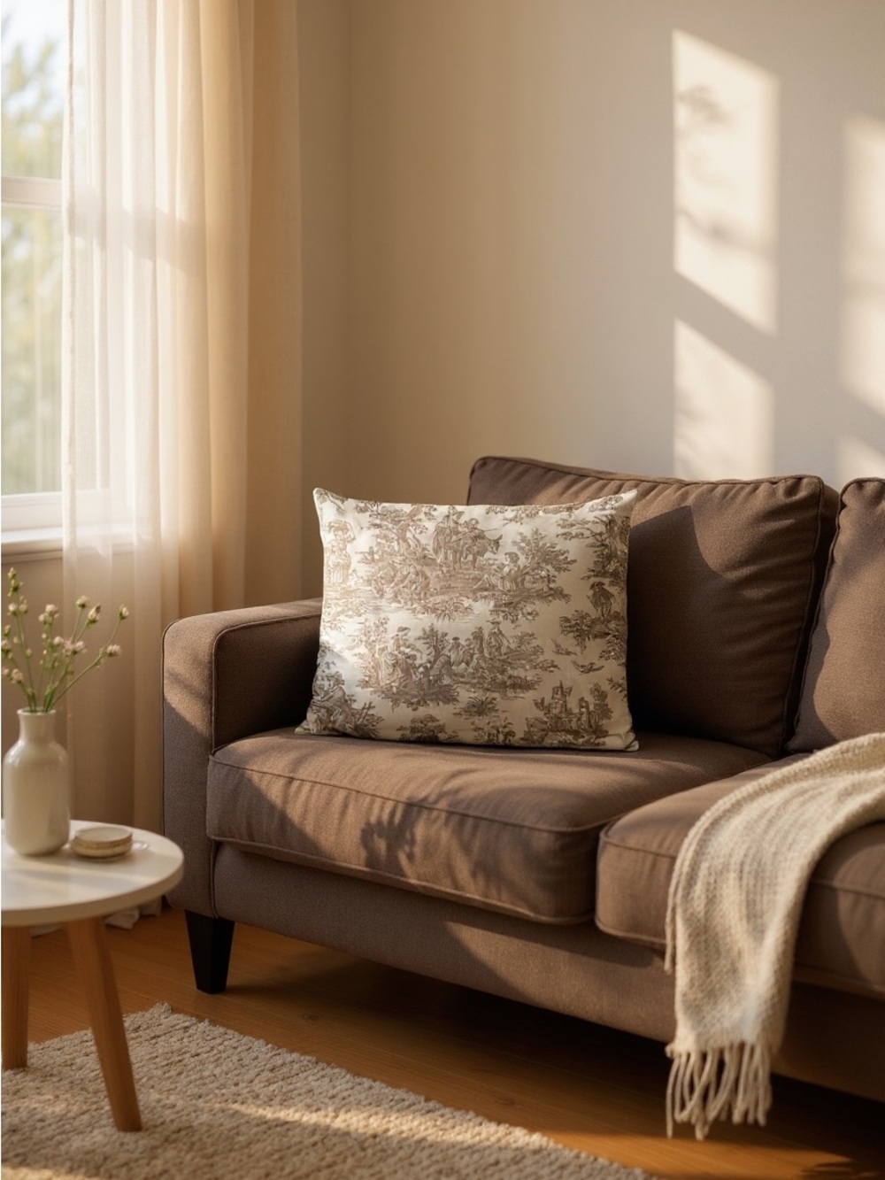 Custom Accent Pillow 22.5” X 21.5”
